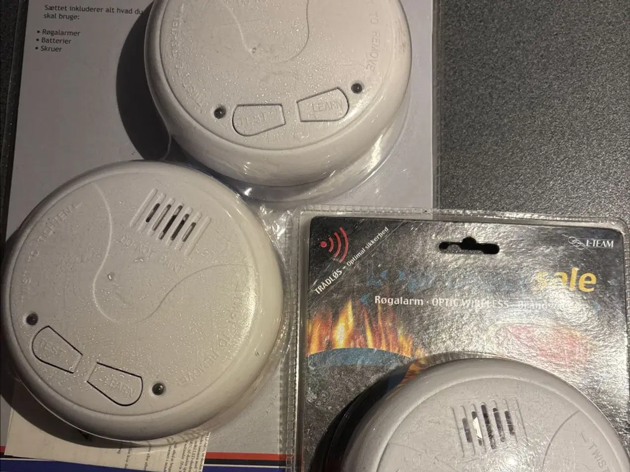 Billede 1 - Trådløs røgalarmer