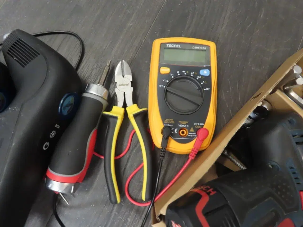 Billede 3 - Skruemaskine BOSCH, Eltester TECPEL, m.v.