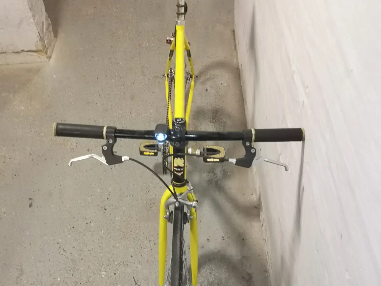 Billede 12 - Gul singlespeed Fixie cykel.