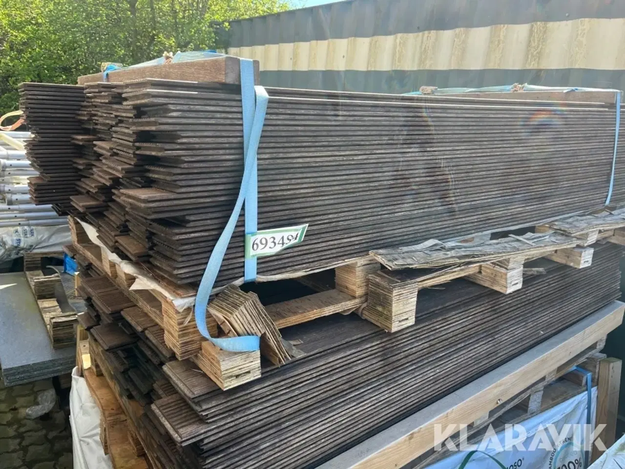 Billede 1 - Bambus terrassebrædder Moso Bambio X-treme BO-DTHT171G 2 paller 65m2