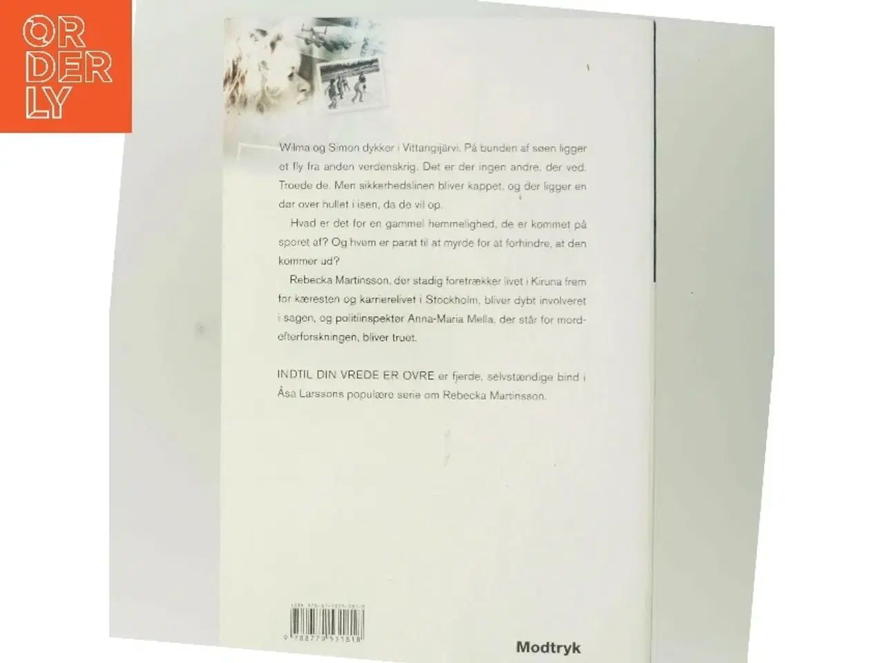 Billede 3 - Indtil din vrede er ovre af Åsa Larsson (Bog)