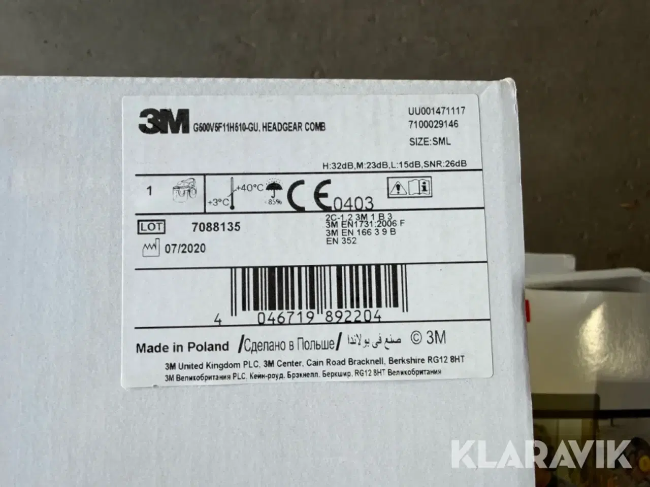 Billede 5 - Høreværn og ørepropper 3M