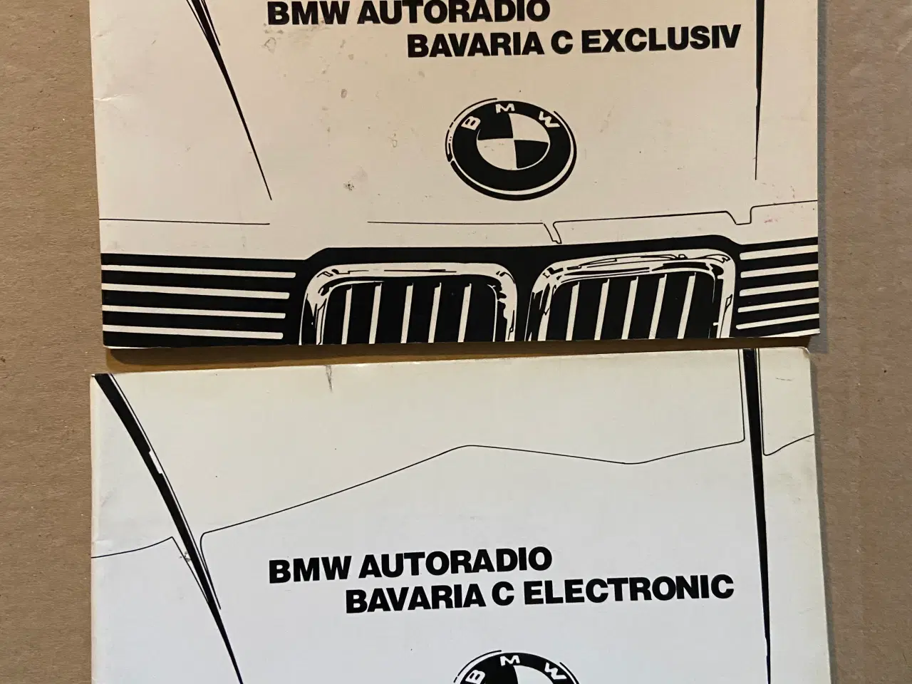 Billede 1 - BMW Bavaria C radio instruktionsbog