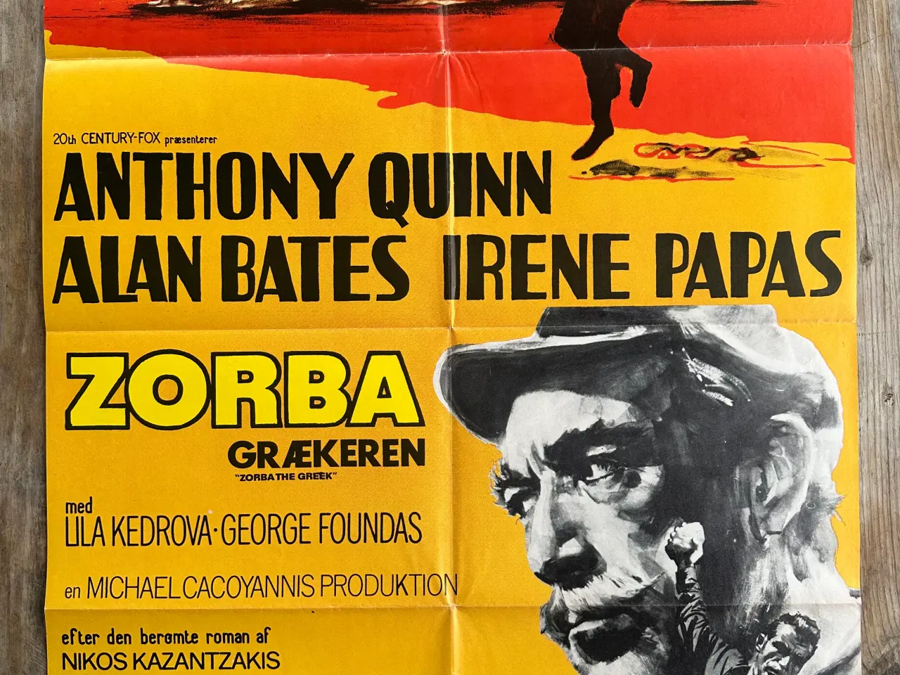 Billede 1 - Filmplakat, Zorba the Greek (Zorba Grækeren)
