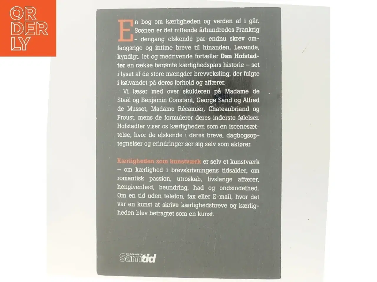 Billede 3 - Kærligheden som kunstværk af Dan Hofstadter (Bog)