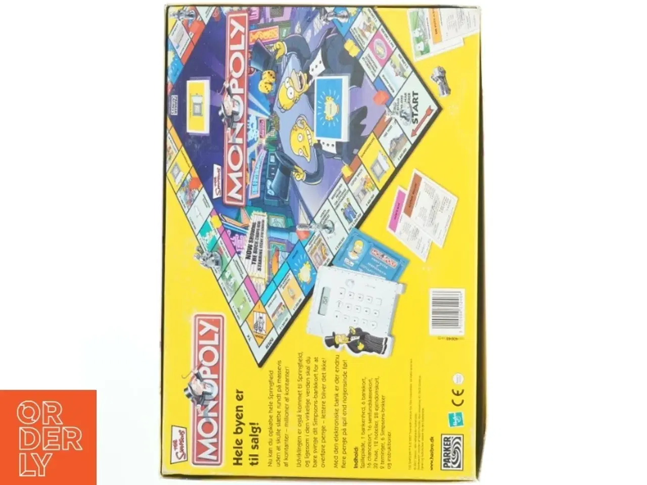 Billede 3 - Monopoly: The Simpsons Edition brætspil fra Parker (str. 40 x 26,5 cm)