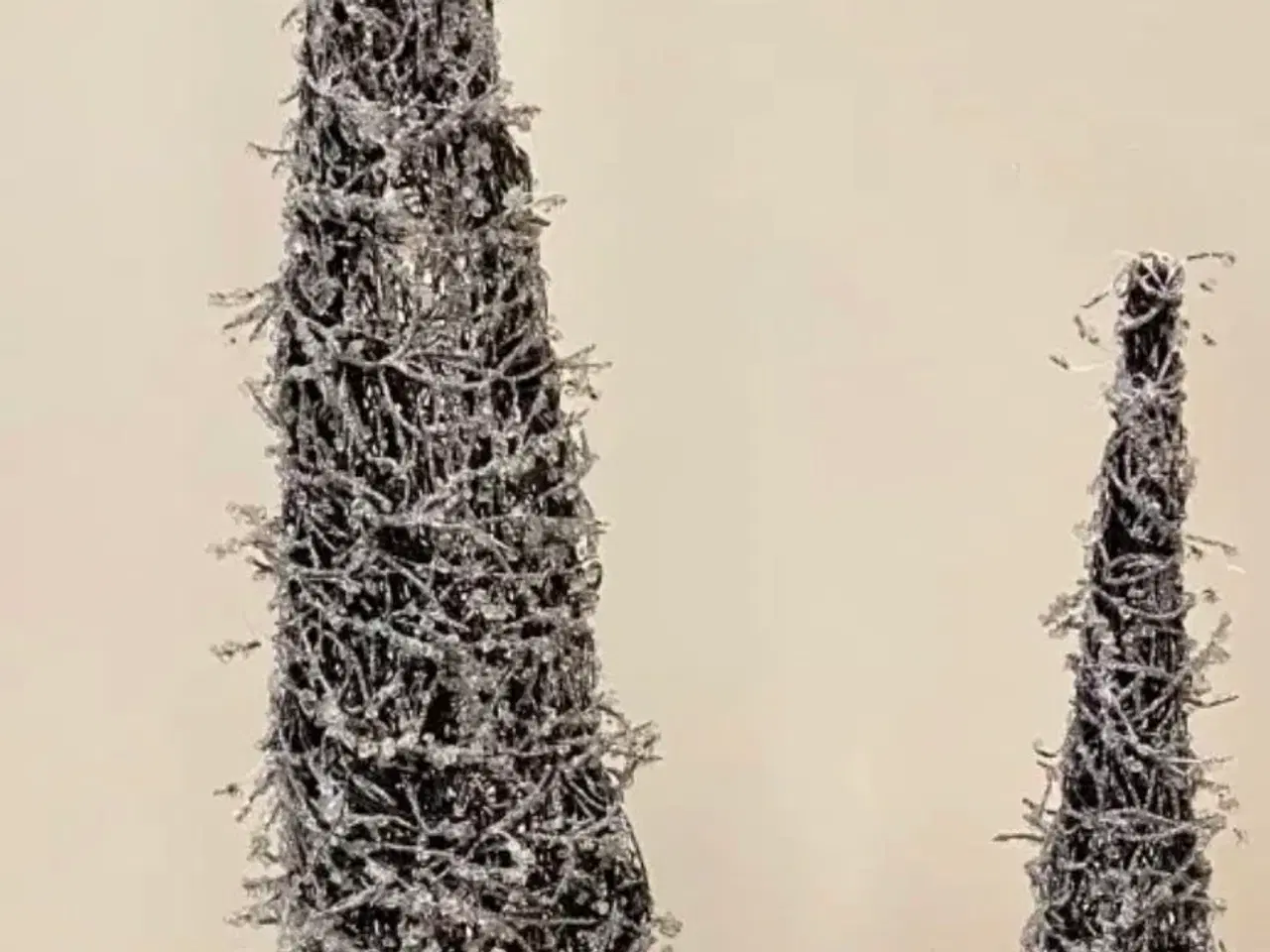 Billede 1 - Juletræer i sølv