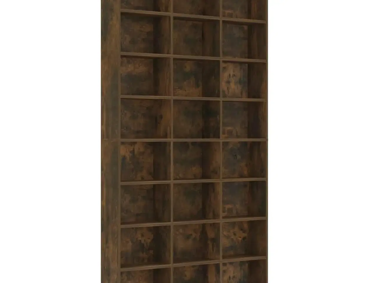 Billede 2 - Reol 102x23x177,5 cm konstrueret træ røget egetræsfarve