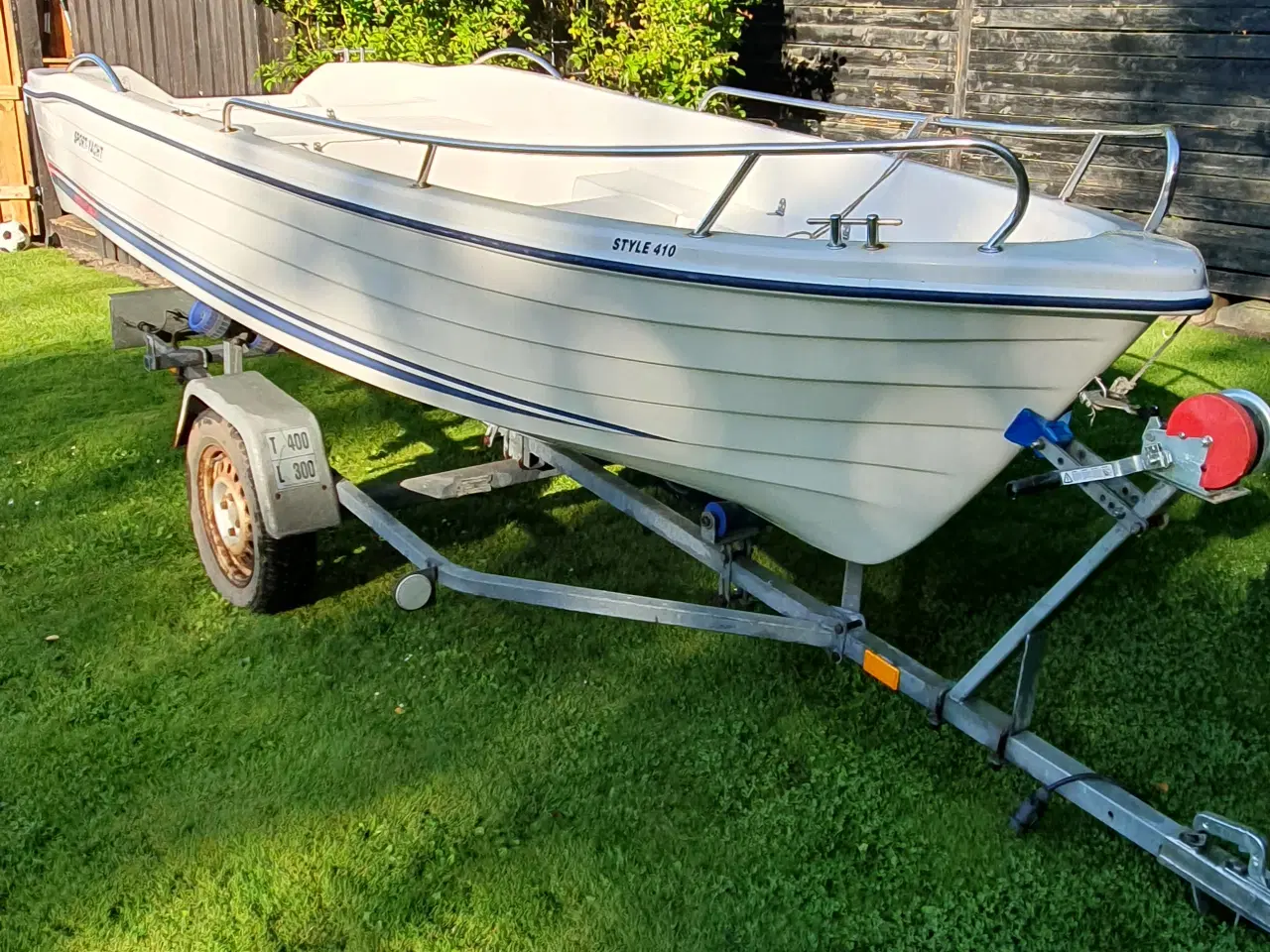 Billede 1 - Style 410 Jolle, motor og trailer
