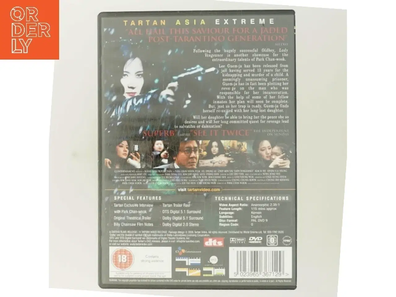 Billede 3 - Lady Vengeance med Ikke angivet (DVD)