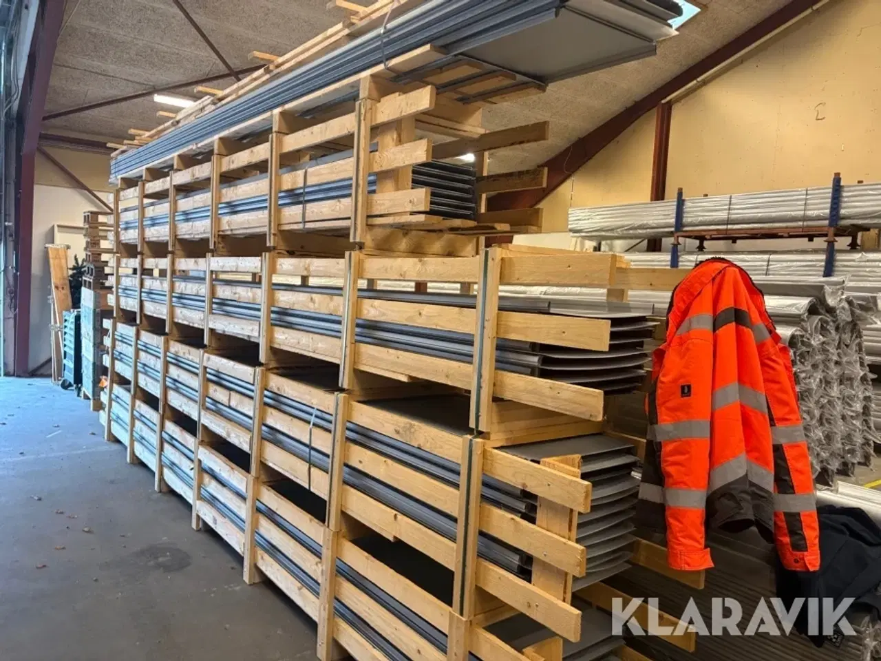 Billede 3 - Ståltag Plannja TREND475 TypD, HC Silver 45  ca. 200 kvadratmeter