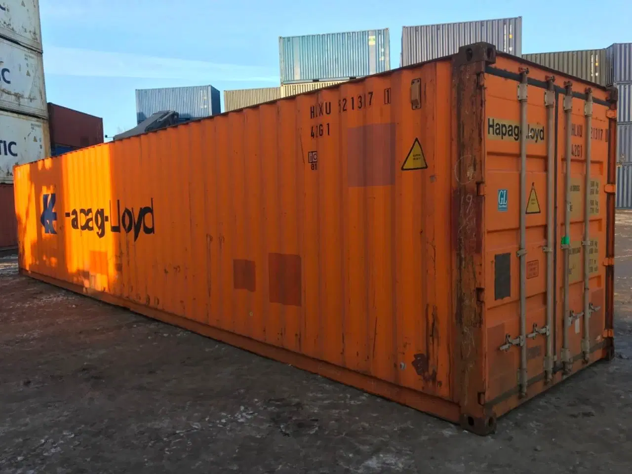 Billede 6 - 40 fods container ( billig ) ID: HLXU 521317-1
