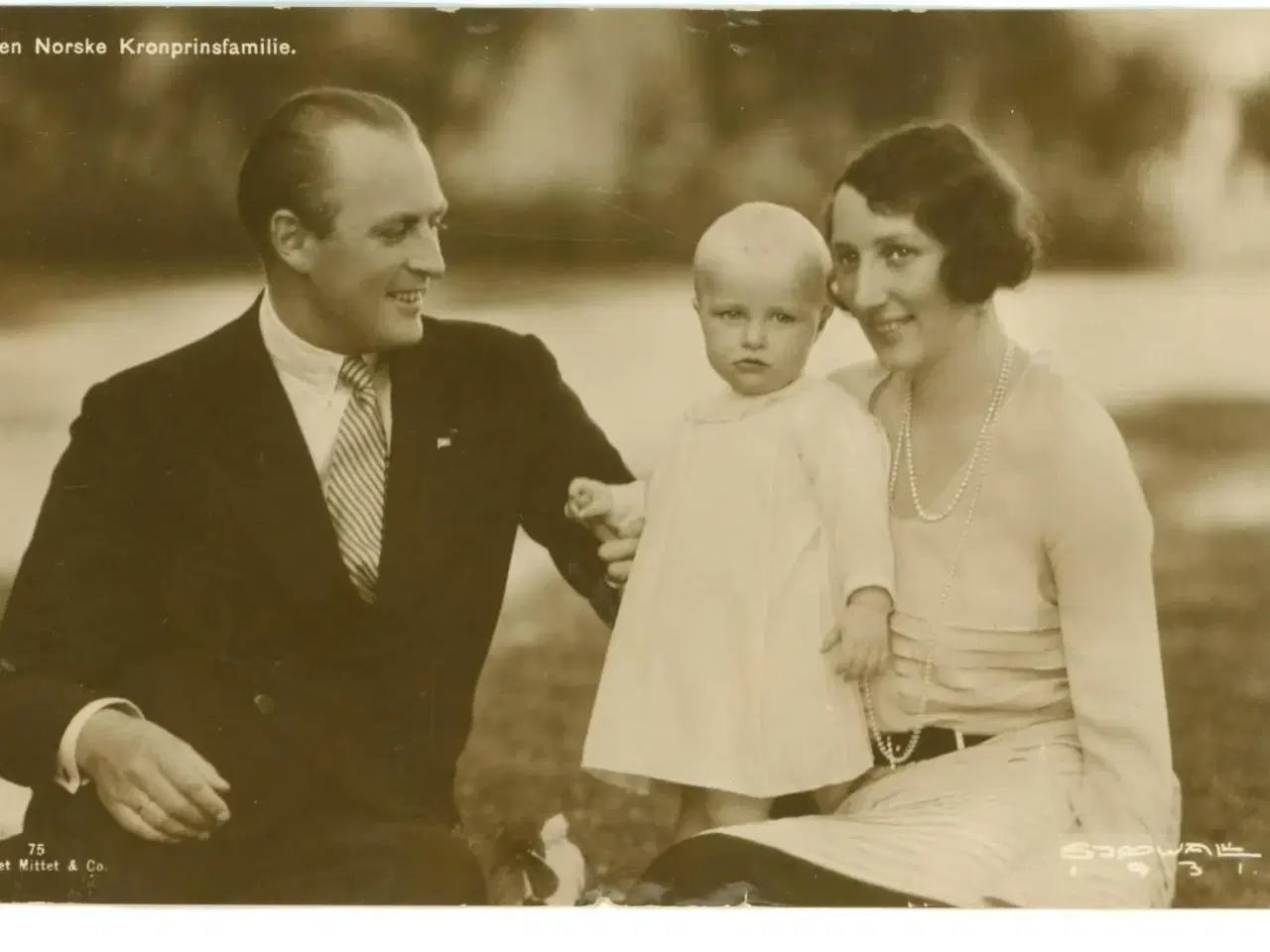 Billede 1 - Den norske kronprinsfamilie