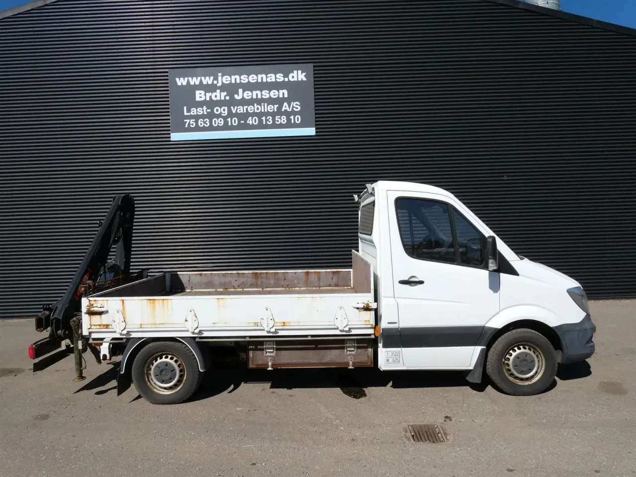 Billede 2 - Mercedes-Benz Sprinter 316 KRANBIL 2,1 CDI R3 163HK Ladv./Chas. Man.