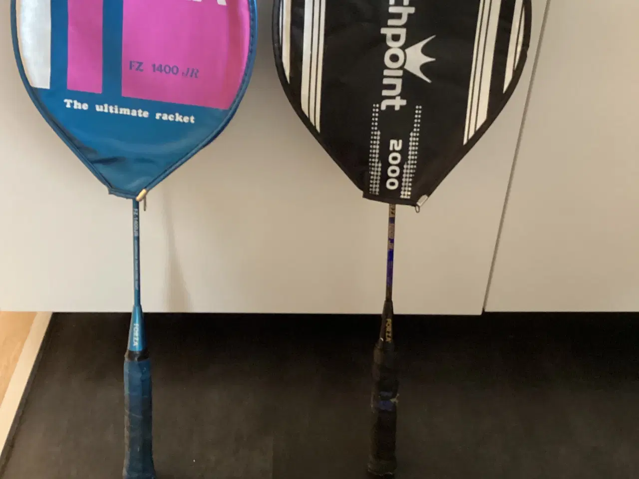 Billede 2 - 2 FORZA  junior badminton ketchere m. Cover