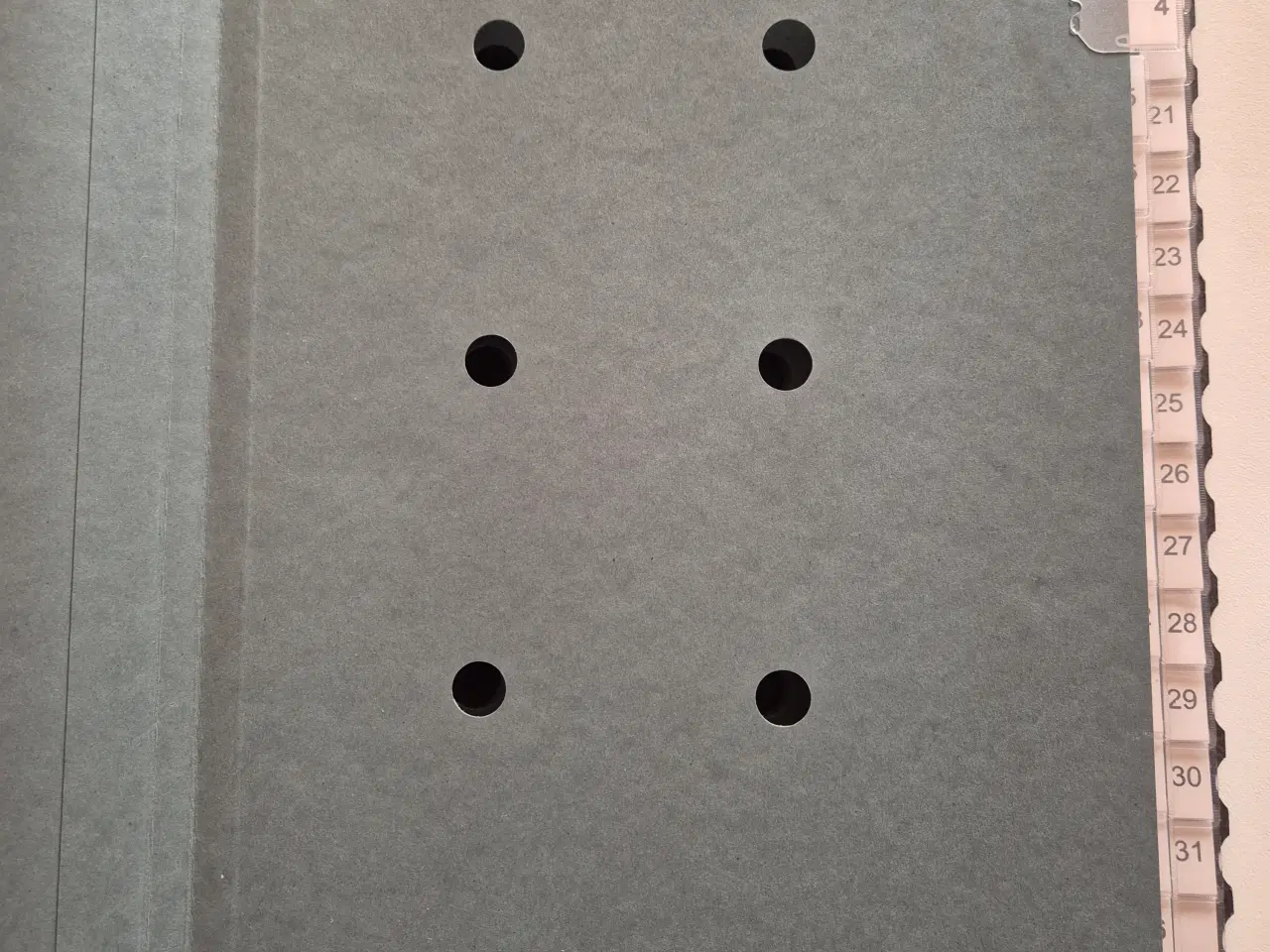 Billede 2 - Leitz sorteringsmappe med inddelinger til 31 dage