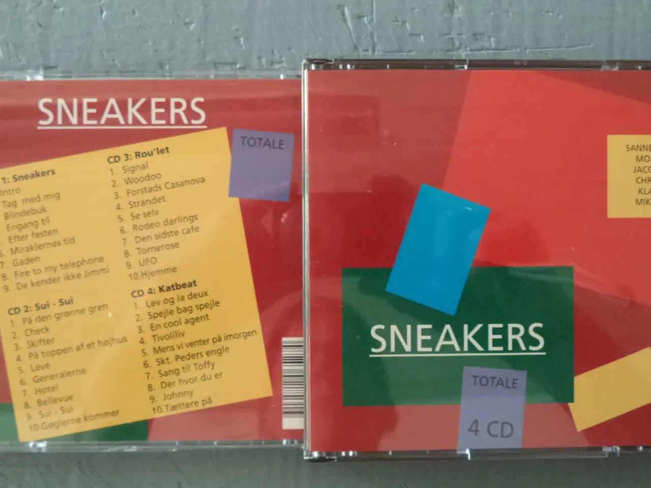 Billede 1 - Sneakers ** Totale (4-CD-box) (522 065-2)