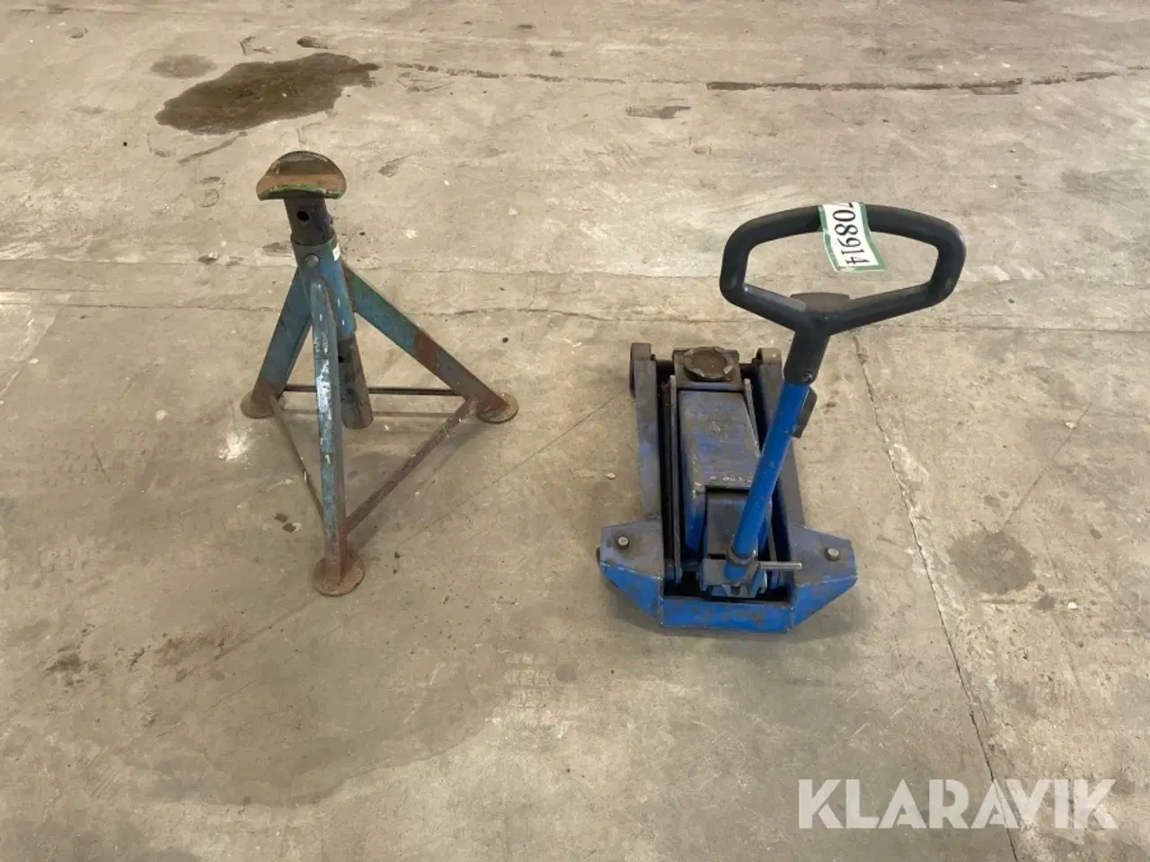 Billede 1 - Donkraft 4 tons og Buk AC hydraulic DK400