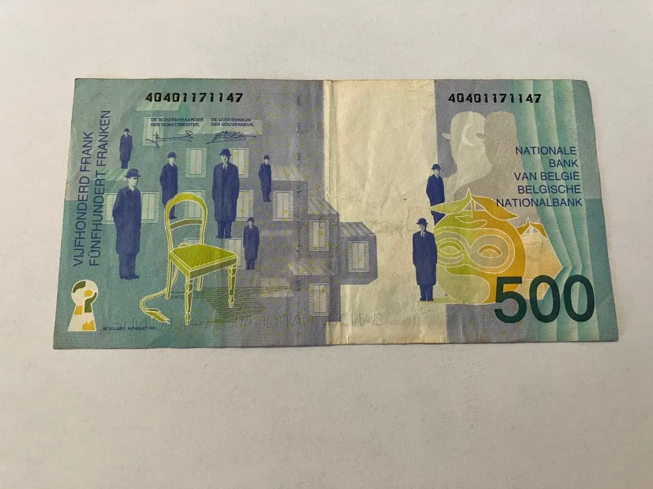 Billede 2 - 500 Francs Belgium