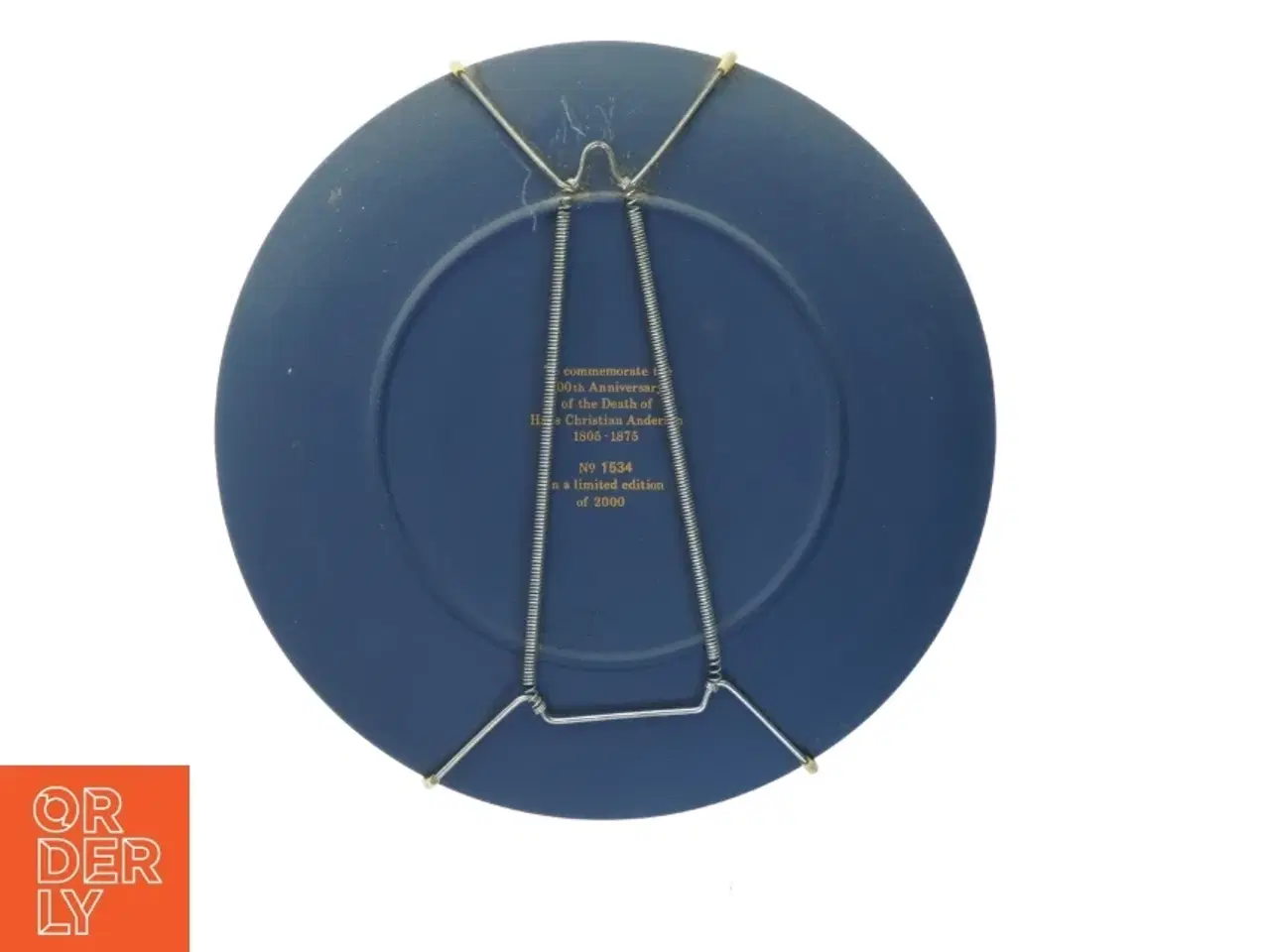 Billede 2 - Dekorativ Mindetallerken fra Wedgwood (str. Ø. 20 cm)