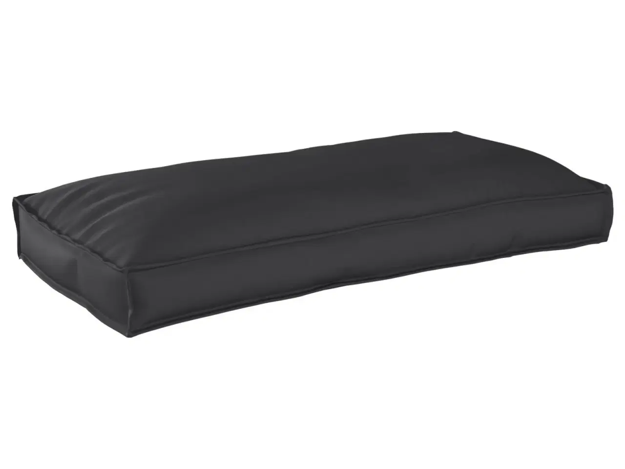 Billede 1 - Pallepude til sæde/rygsort 120x60x12 cm Oxford stof