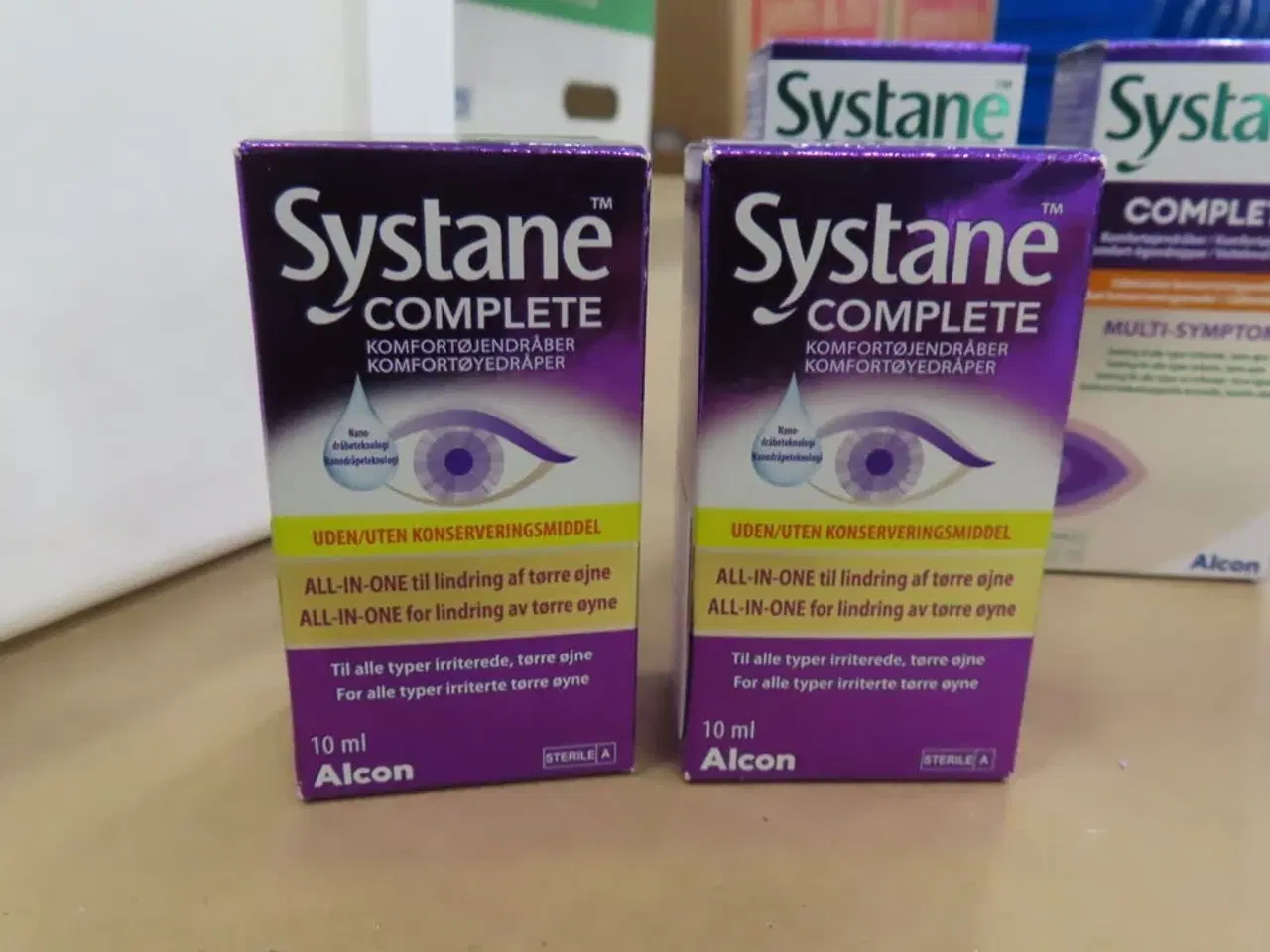 Billede 2 - 8 stk. Øjendråber SYSTANE / RENU / HYLO