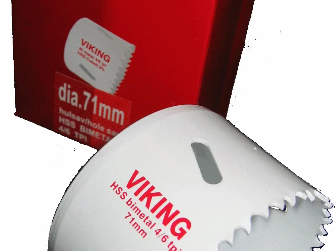 Billede 1 - Hulsav Viking Bi-metal 74mm
