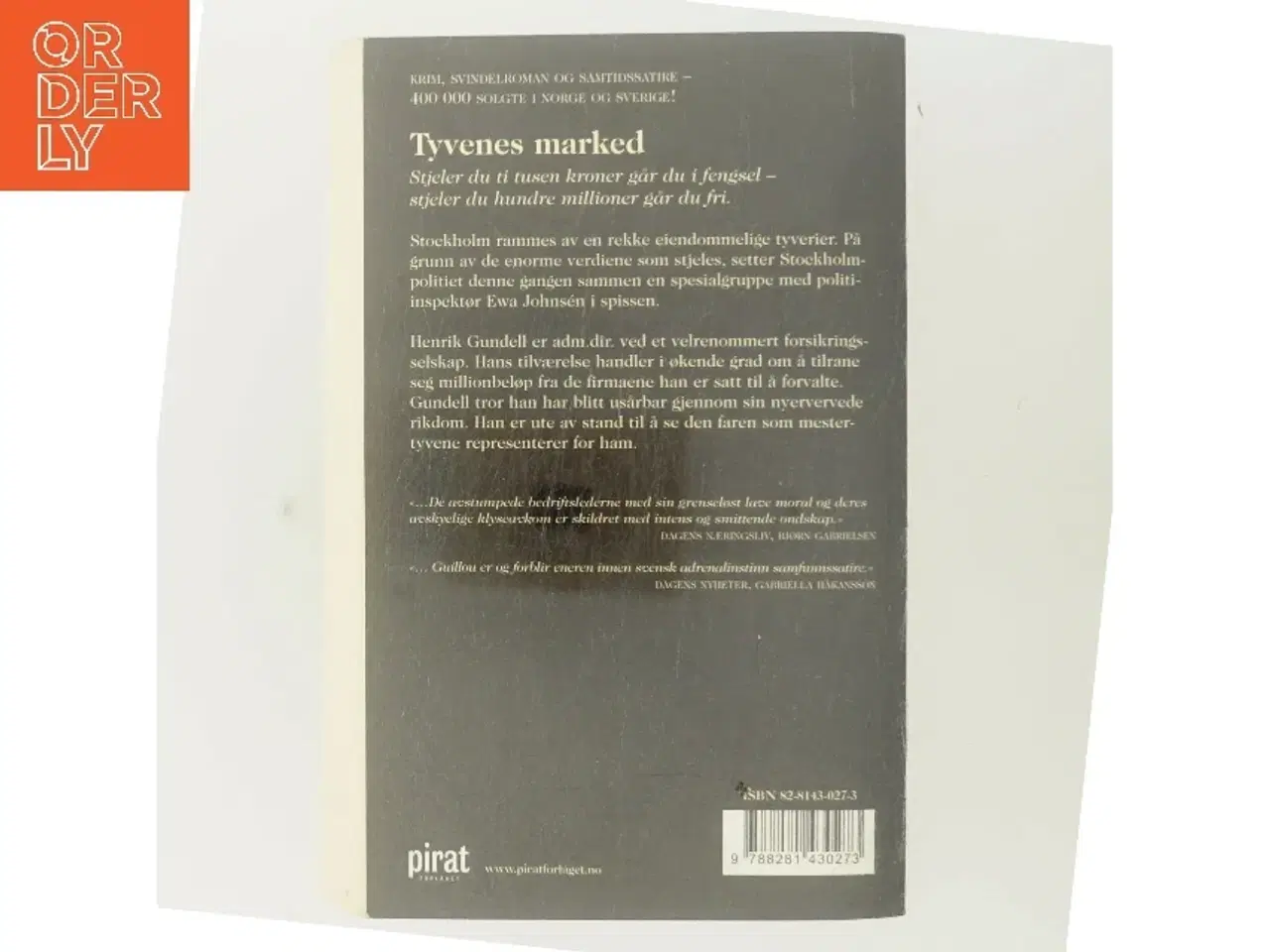 Billede 3 - Tyvenes marked af Jan Guillou (Bog)