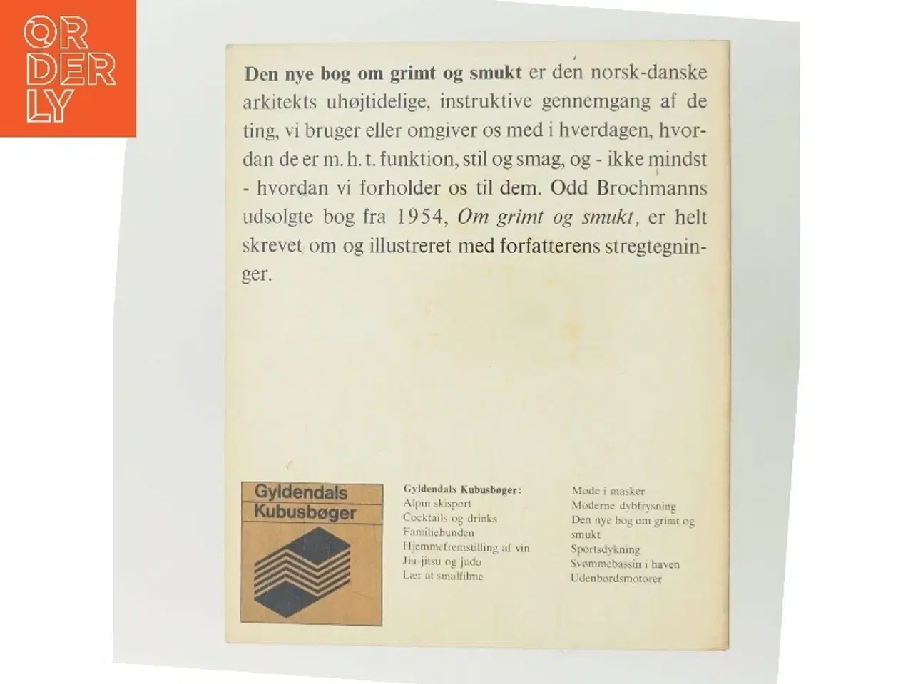 Billede 3 - Om grimt og smukt af Odd Brochmann (Bog)