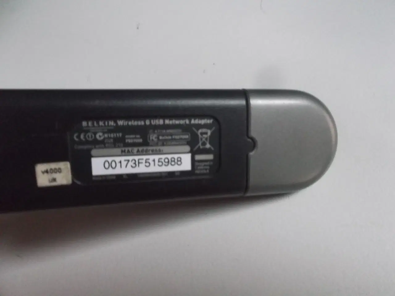 Billede 5 - Belkin F5D7050 USB trådløs WiFi netværksadapter