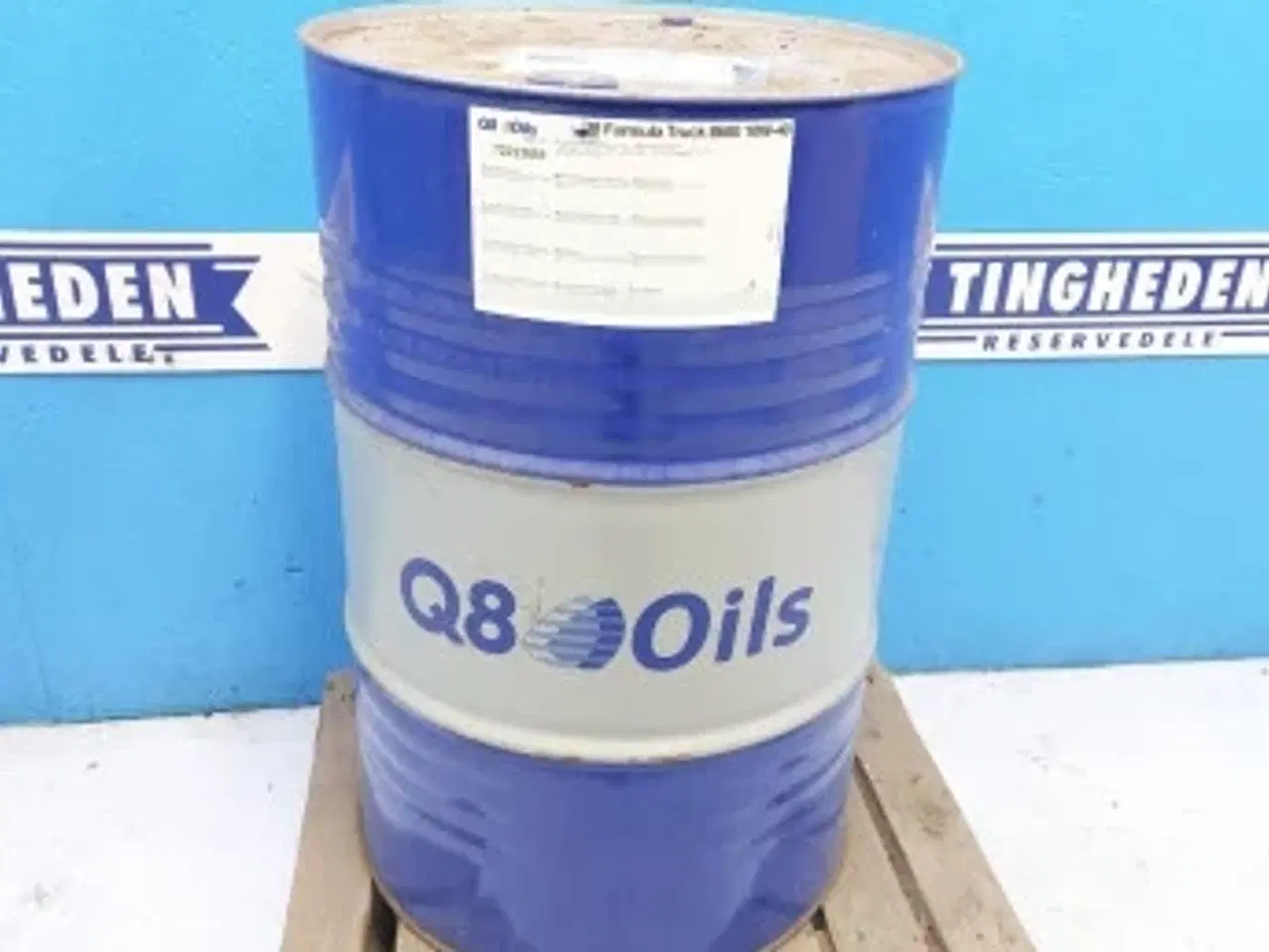 Billede 3 - Oiletønde 208L Q8 8600 10W-40 Formula truck