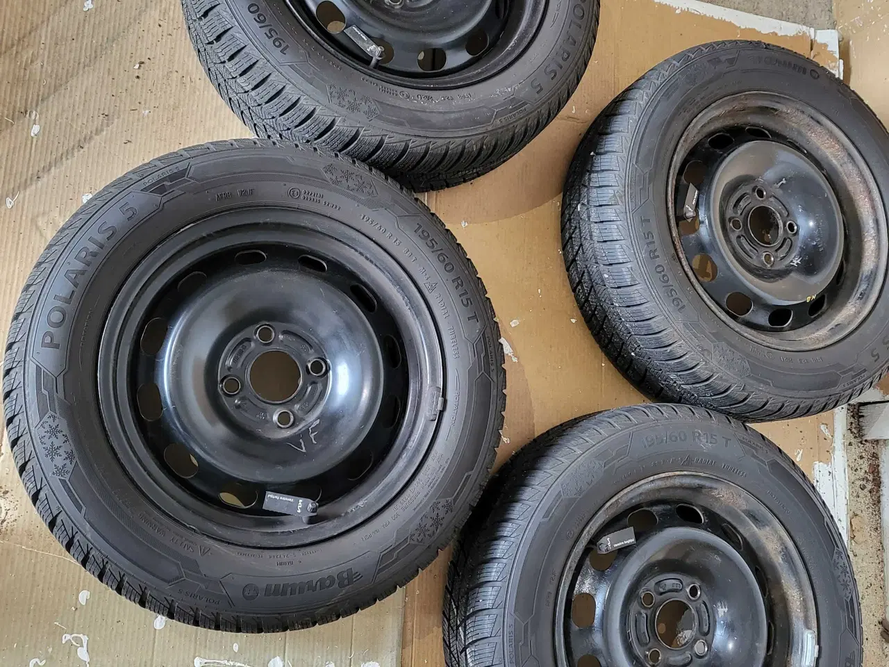 Billede 3 - Vinterdæk Barum Polaris 5 195/60 R15 T