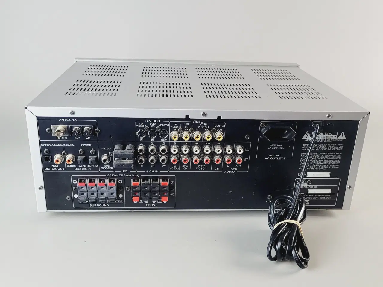 Billede 6 - ⭐️- Eltax AVR-800 - AV Digital Surround Receiver 