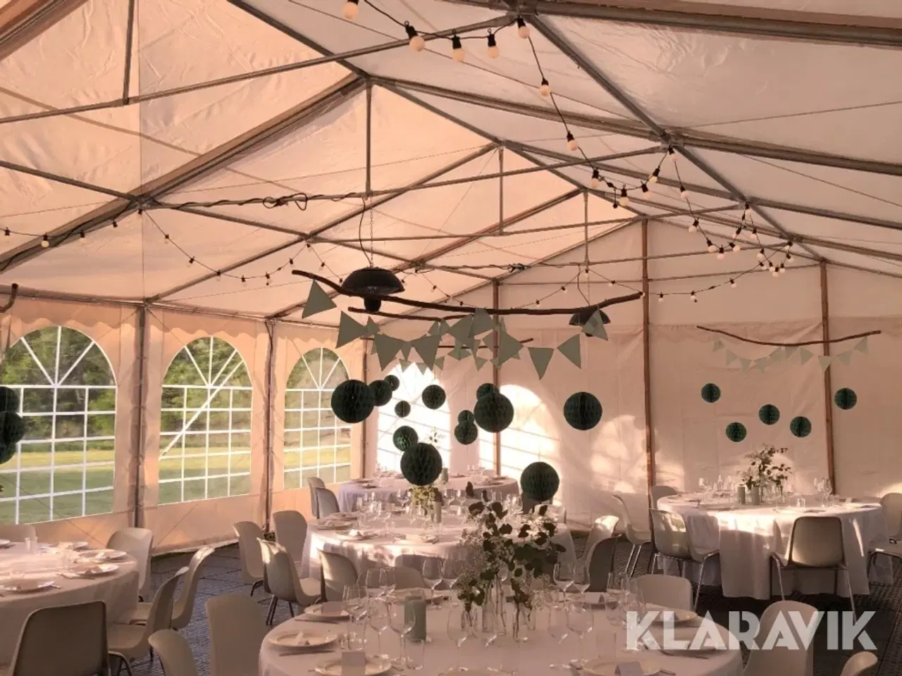 Billede 2 - Partytelt Combitelt 8x12 meter med tilbehør