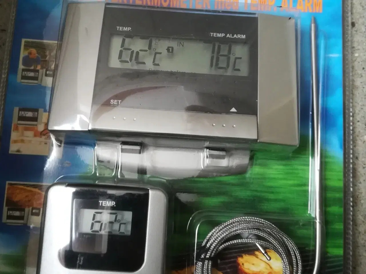 Billede 1 - Trådløs termometer, ny.
