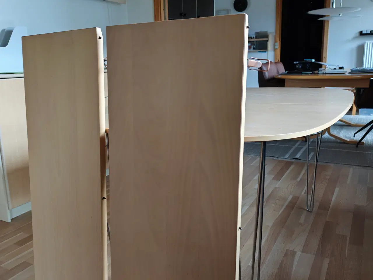 Billede 4 - Spisebord med 2 plader