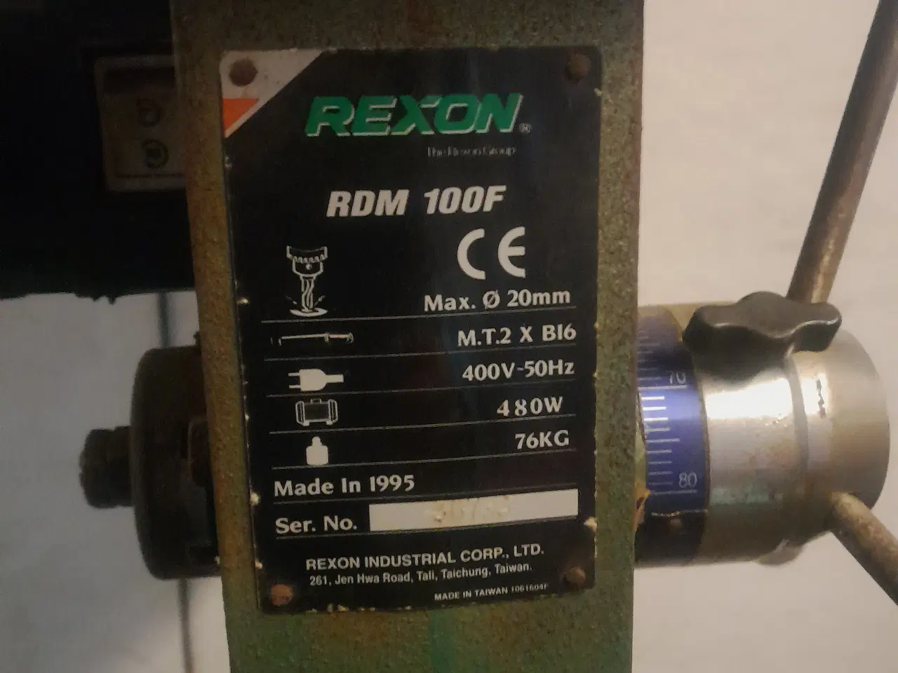 Billede 1 - Borestander gulvmodel