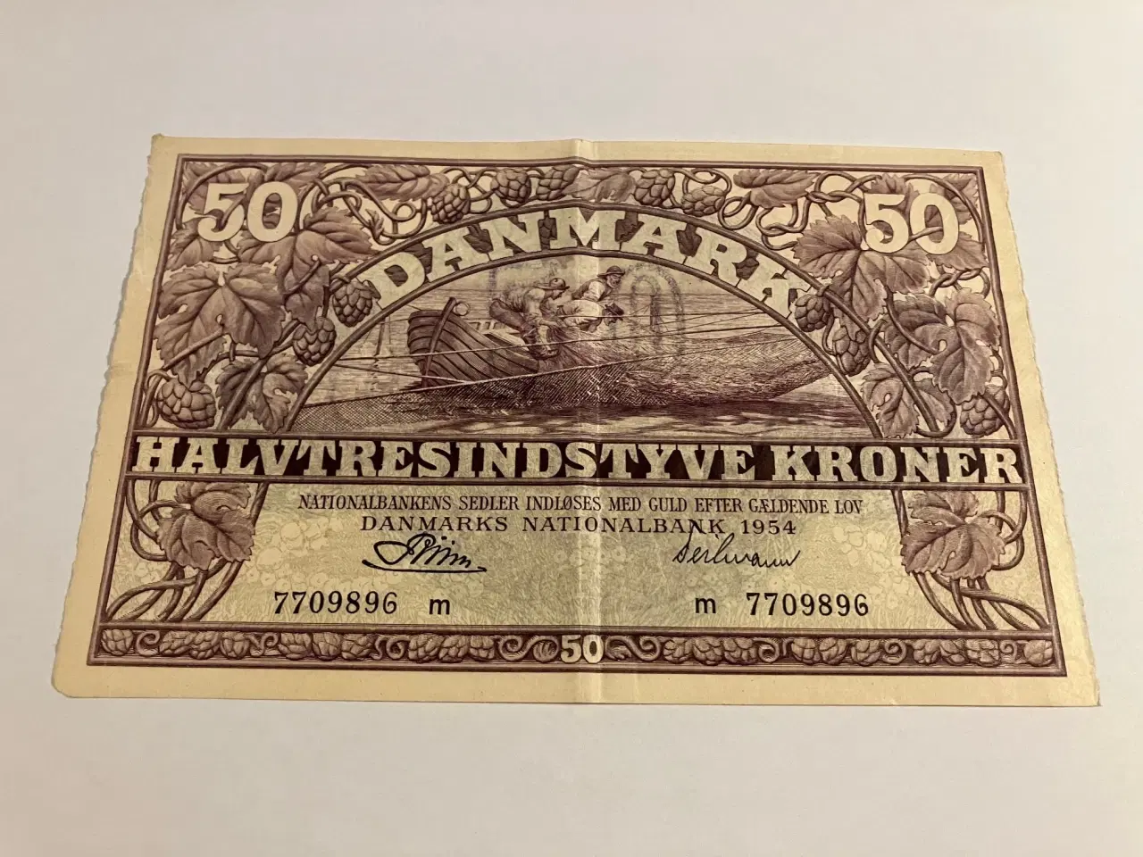 Billede 1 - 50 Kroner 1954 M