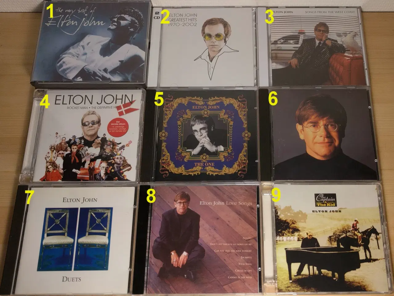 Billede 1 - Elton John: 15 Titler