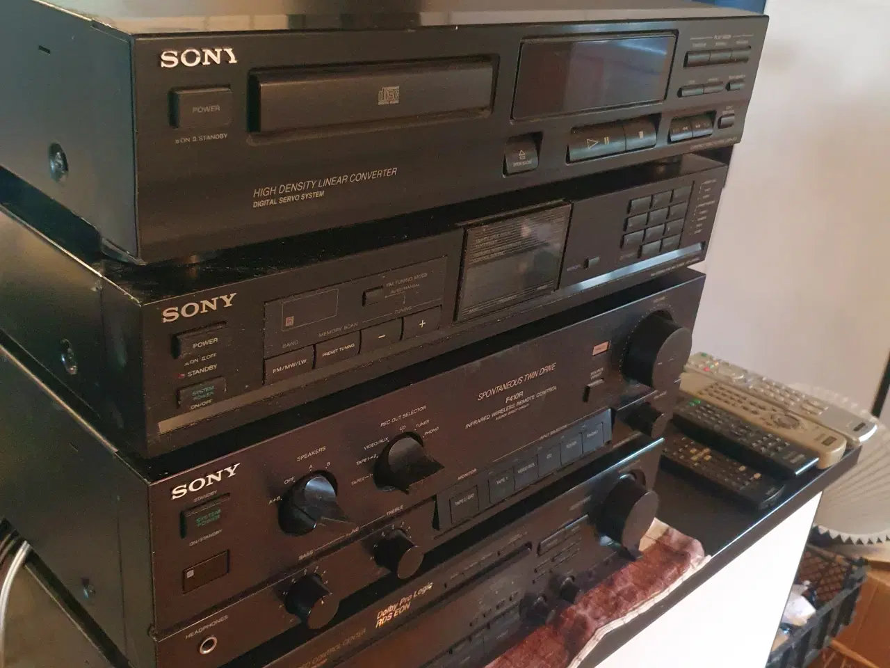 Billede 2 - Sony stereoanlæg 