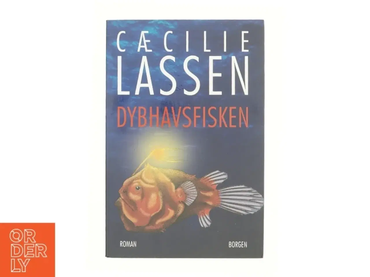 Billede 1 - Dybhavsfisken : roman af Cæcilie Lassen (f. 1971) (Bog)