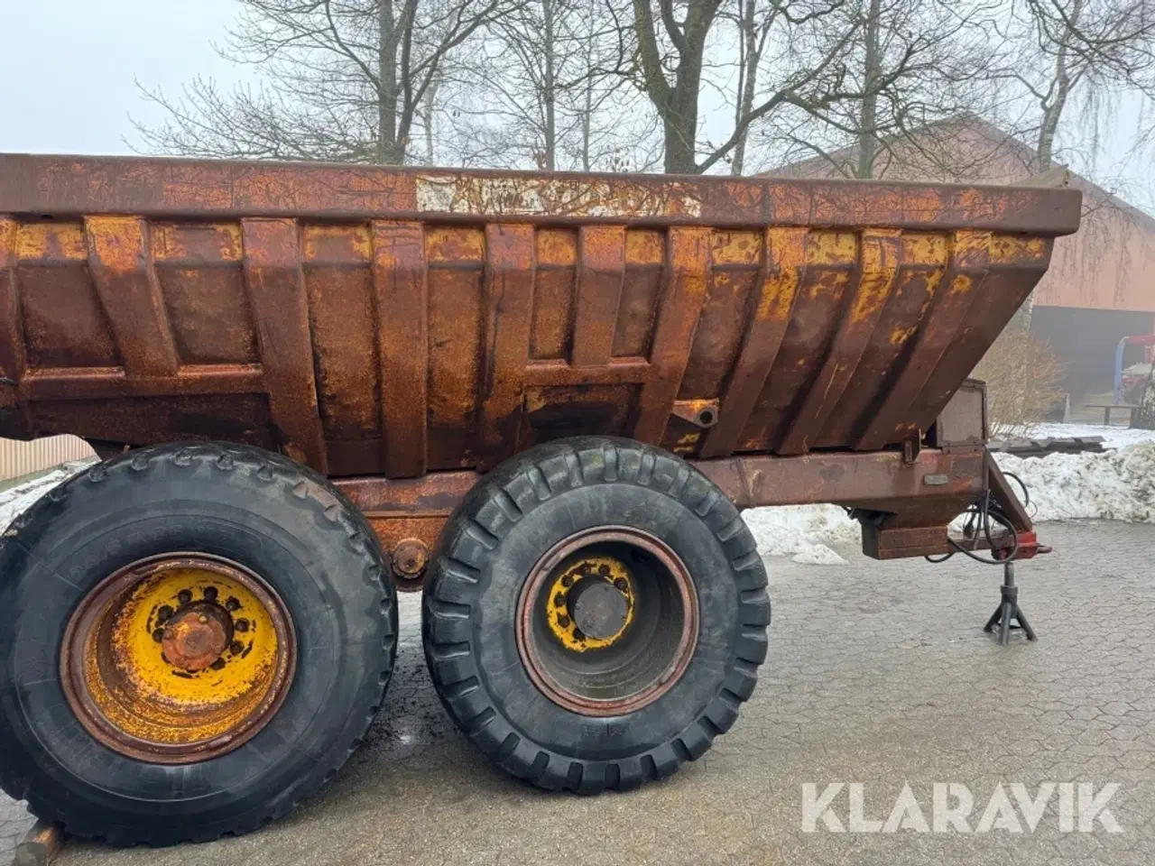 Billede 5 - Tipvogn Lihnell Vagn Volvo dumper kasse