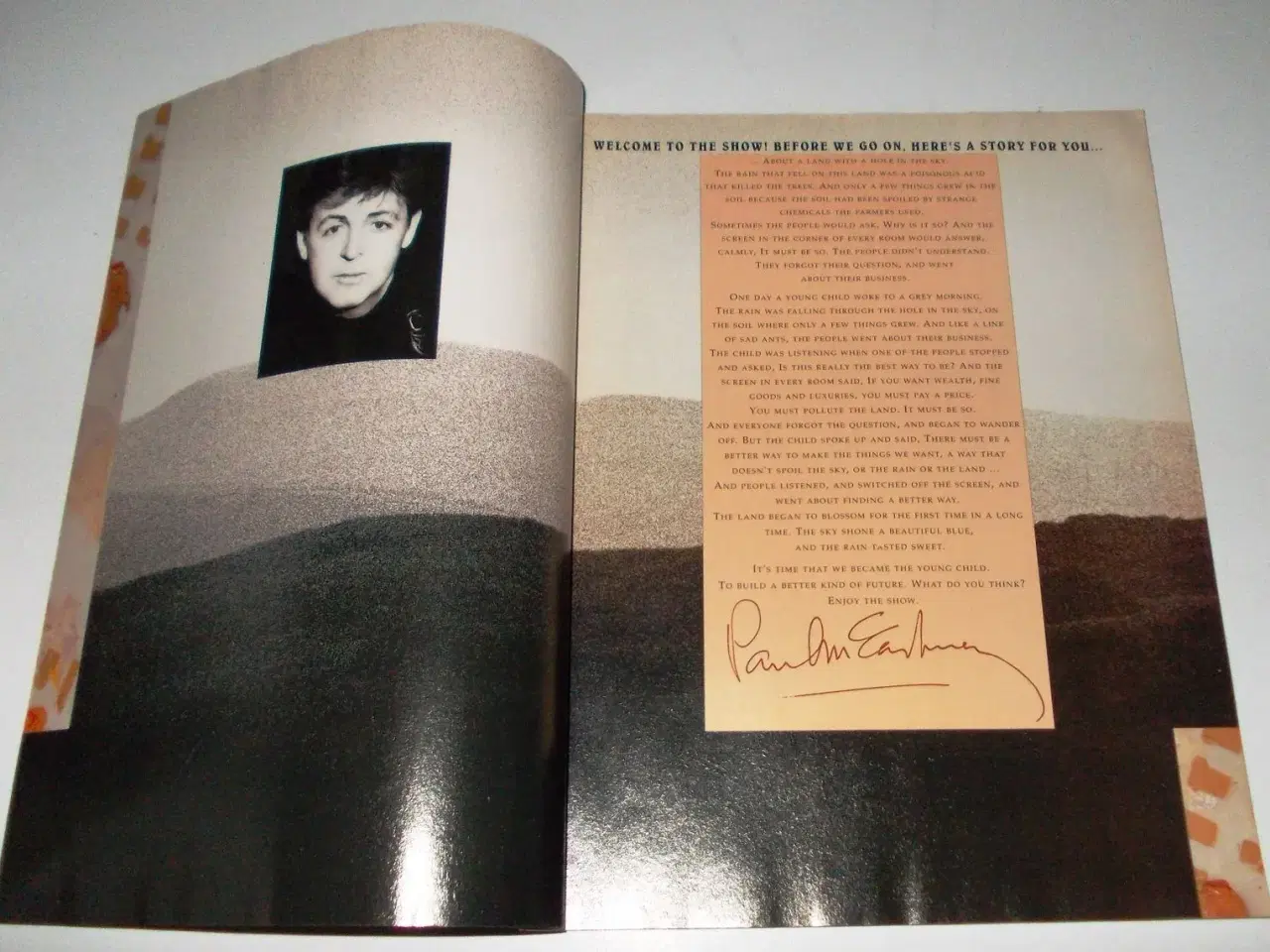 Billede 2 - Paul McCartney - World Tour booklet I