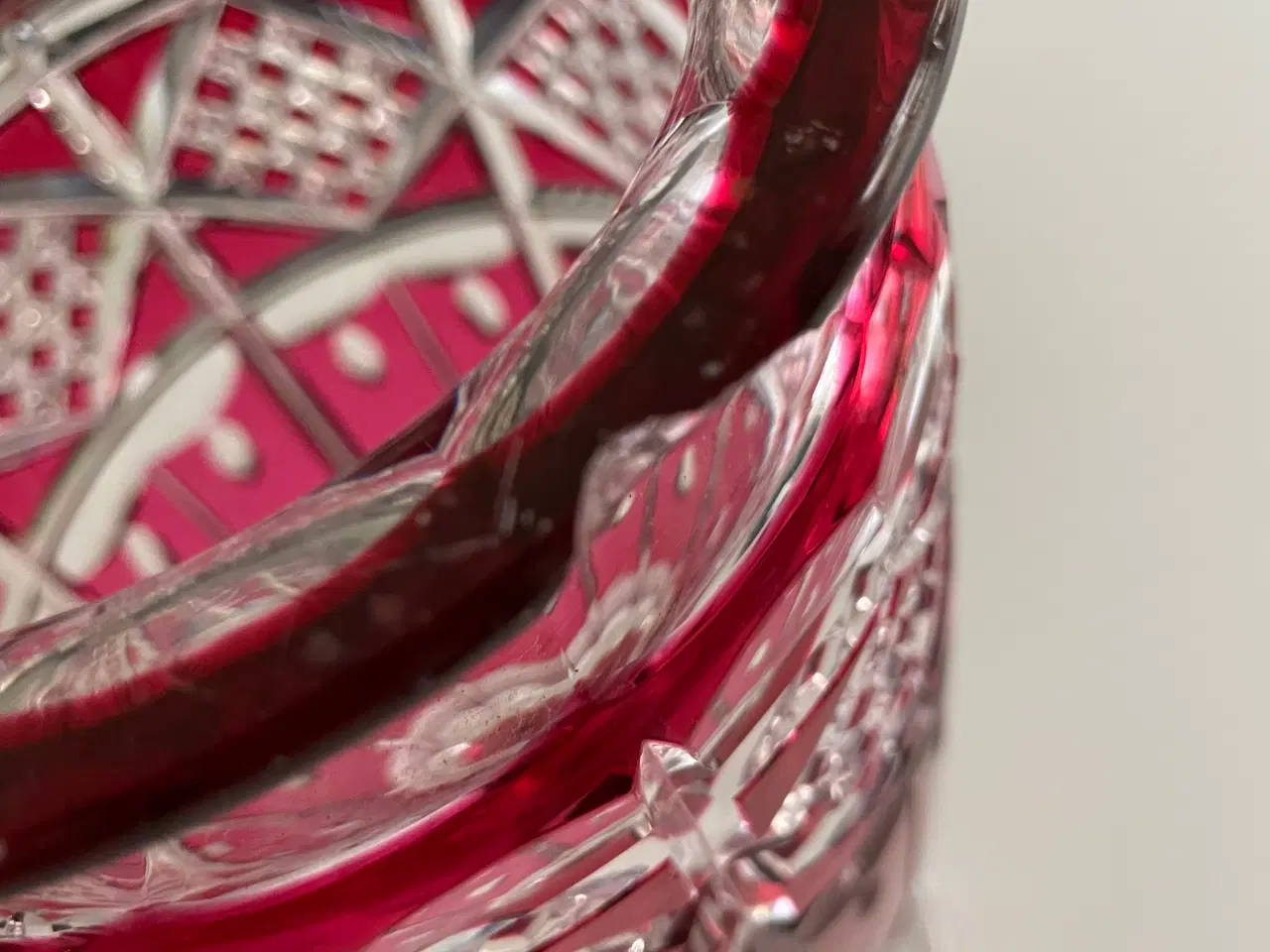 Billede 2 - Glas vase Bøhmer