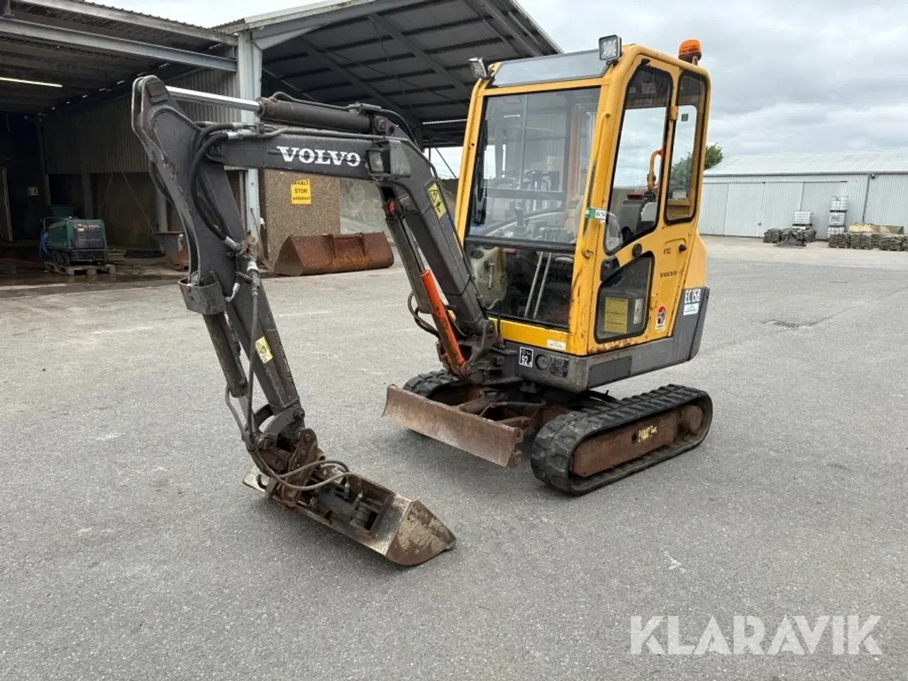 Billede 1 - Minigraver Volvo EC15B XT