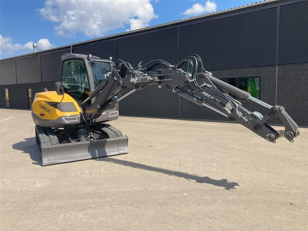 Billede 8 - Mecalac 6 MCR 6 tons kompact minigraver på gu.bånd