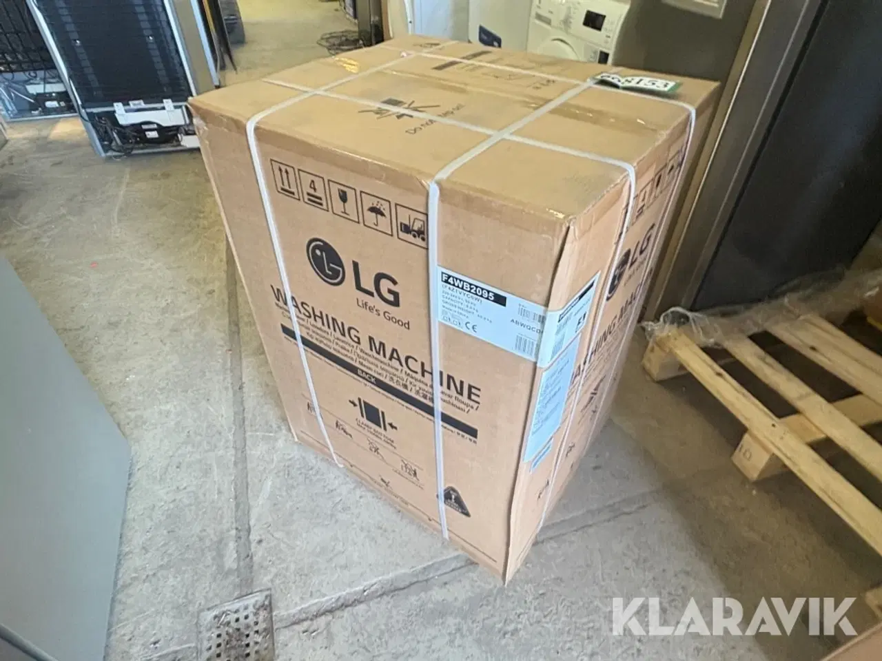 Billede 1 - Vaskemaskine LG F4WB2095
