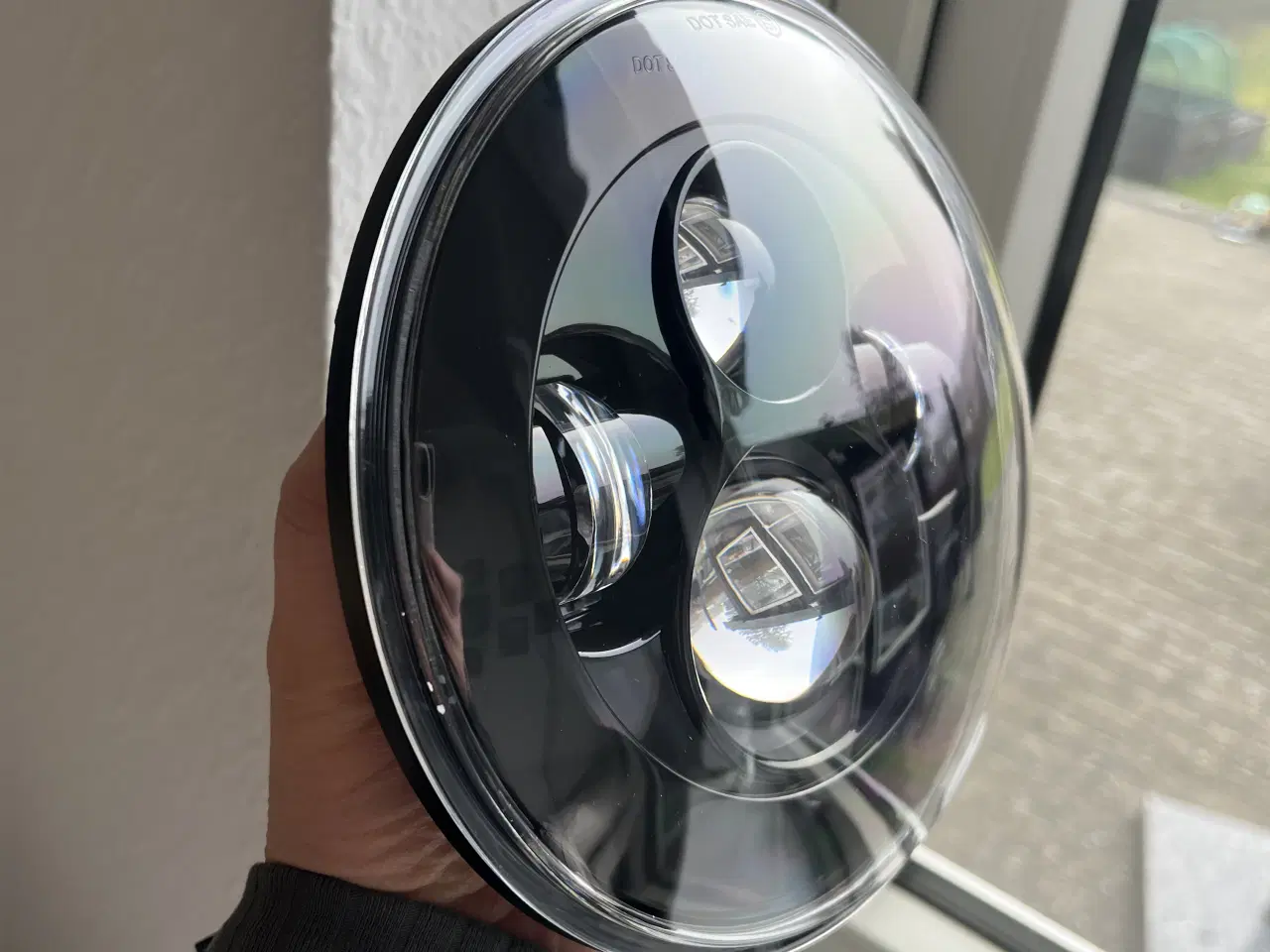 Billede 2 - 7” LED forlygteindsats til Harley-Davidson