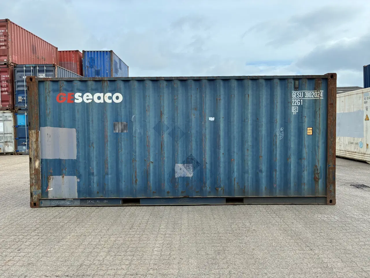 Billede 3 - Brugt 20 fods Isoleret Container- ID:GESU 390202-4