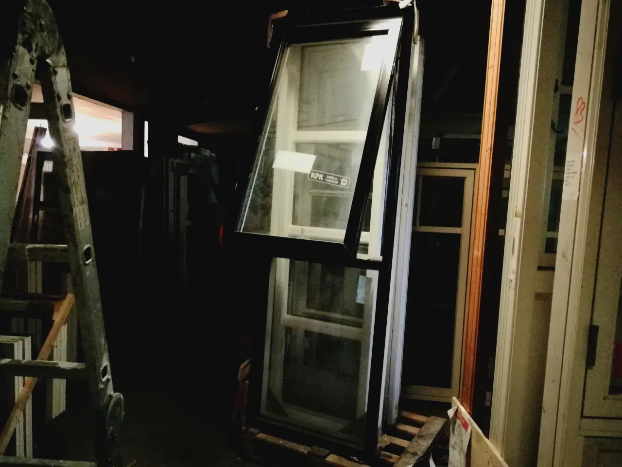 Billede 2 - NYT KOMBI VINDUE, TRÆ/ALU SORT, 70,8X211,8